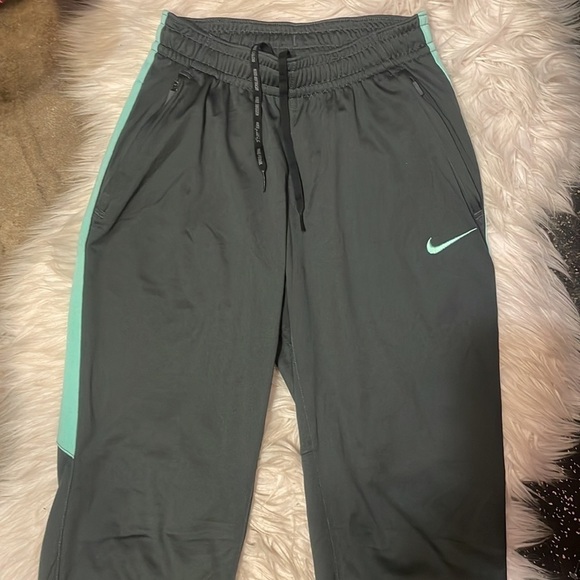 NIKE‎ XS Gray High Waisted Track Pants - Picture 2 of 13